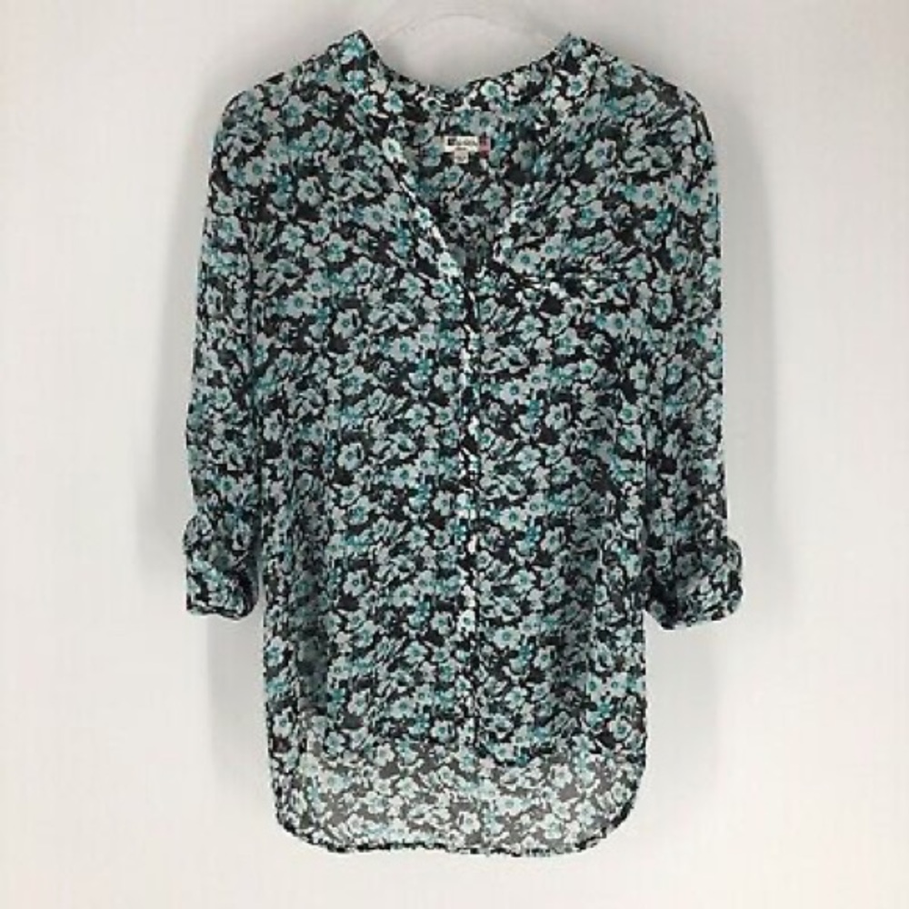 👚🌺Kut from the Kloth floral blouse. XL.